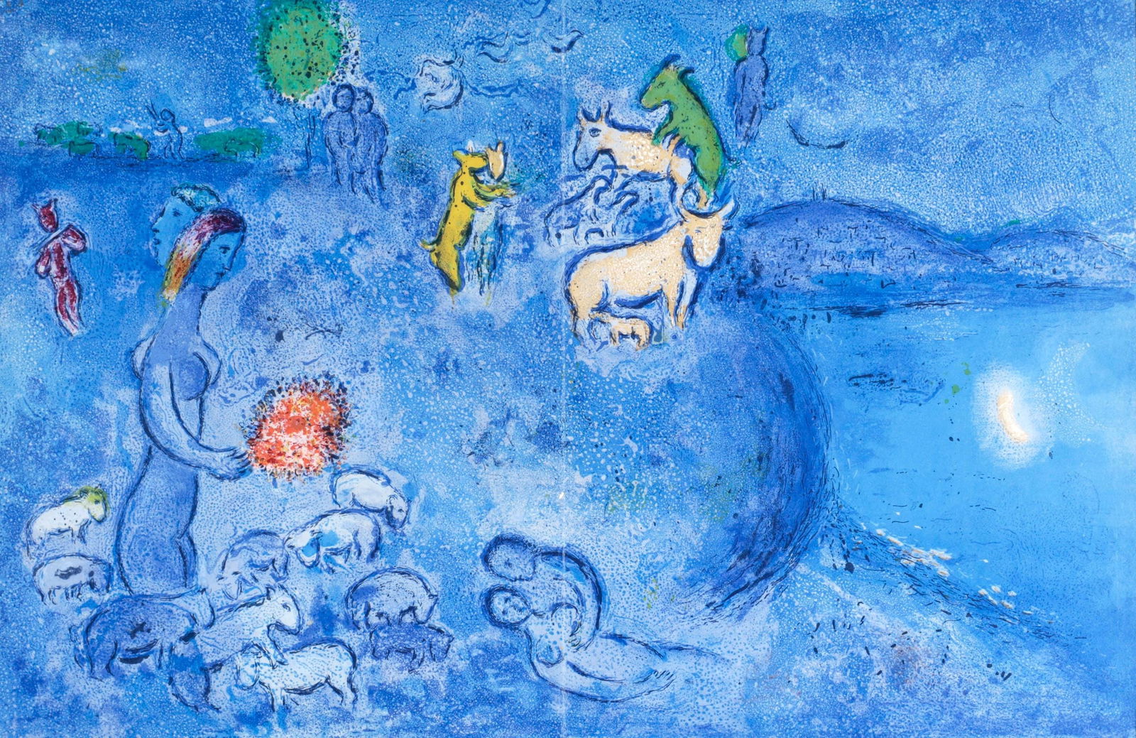 Hliogravure - Marc Chagall - Le Printemps - Daphnis et Chlo: Hliogravure - Marc Chagall - Le Printemps - Daphnis et Chlo This listing features Hliogravure - Marc Chagall - Le Printemps - Daphnis et Chlo. Item specifics are provided below. Item Specifics: Paper
