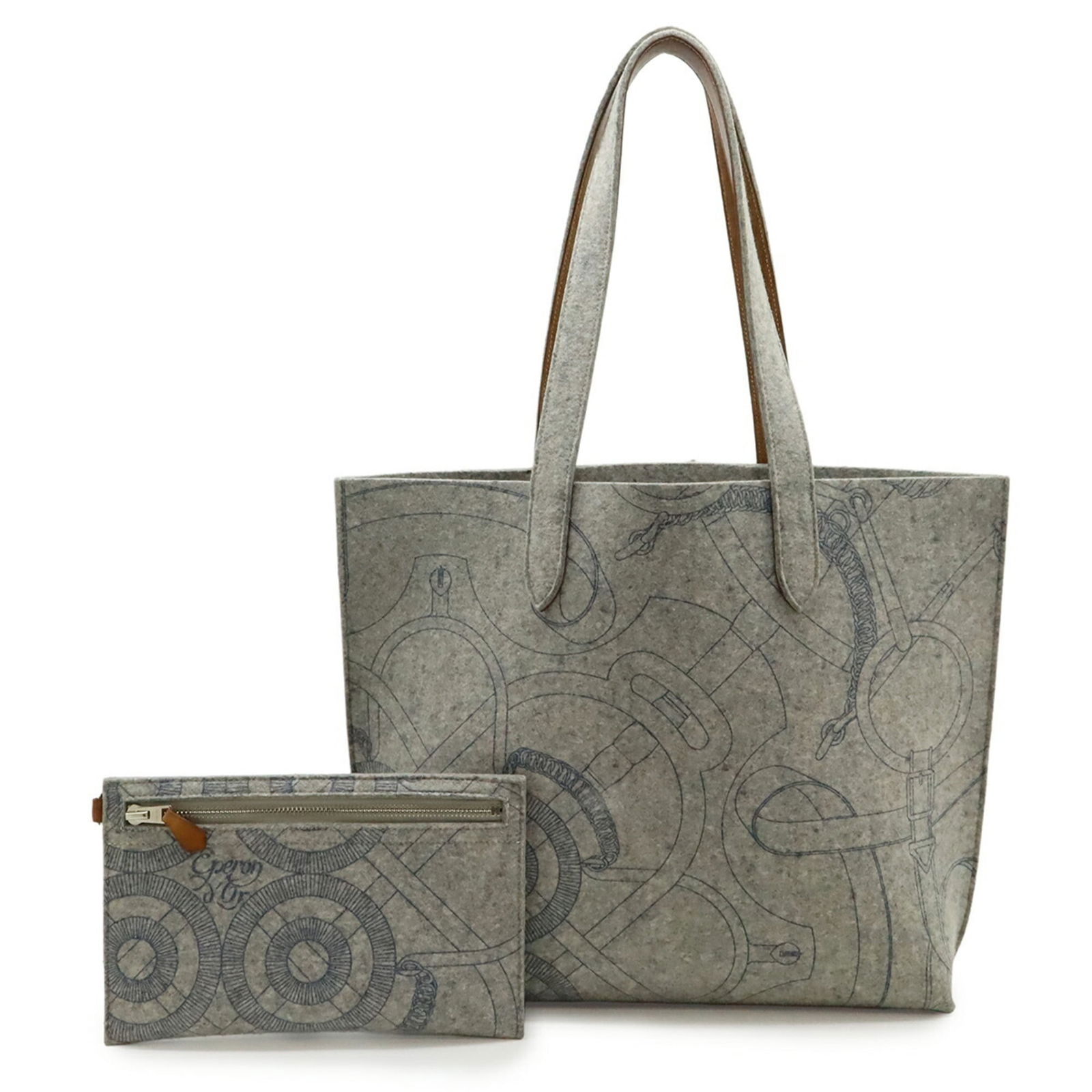 Leather - Hermes Handbag - Tote Bag Felt: Leather - Hermes Handbag - Tote Bag Felt This listing features Leather - Hermes Handbag - Tote Bag Felt. Item specifics are provided below. Item Specifics: Brand: Hermes Type: Handbag, Tote Bag Materi