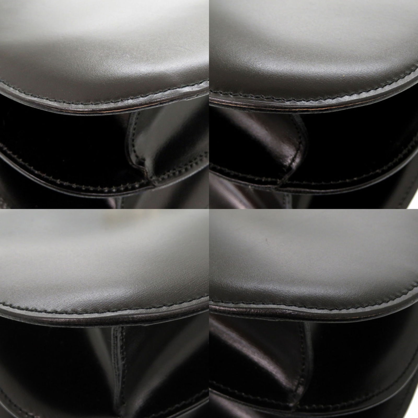 Leather Celine Shoulder Bag - 5