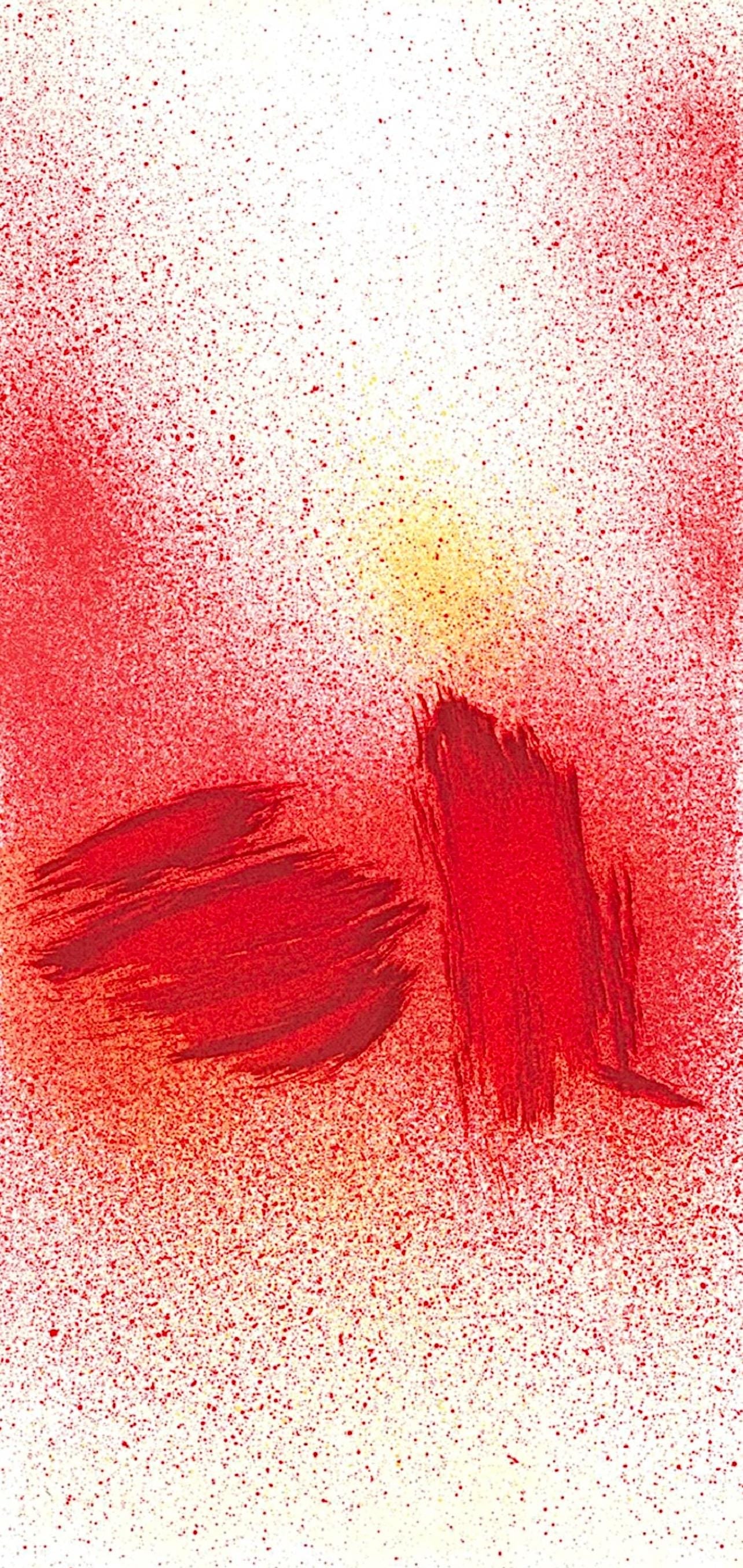 Lithograph - Jean Bazaine - Composition - Derrire le miroir (1 of 6)