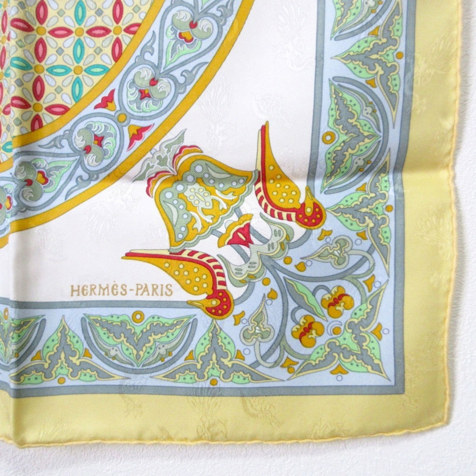 Silk Hermes Scarf - 5