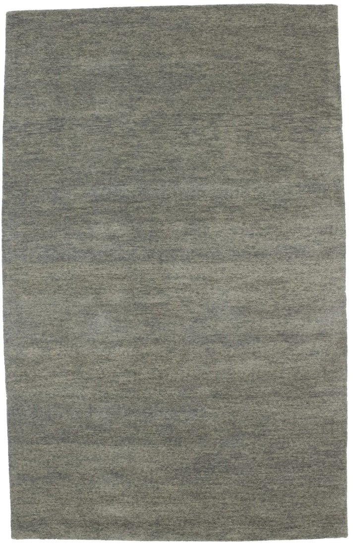Carpet 5X8 Hand-Tufted Modern Rug Solid Gray Contemporary Design Home Decor (1 of 15)