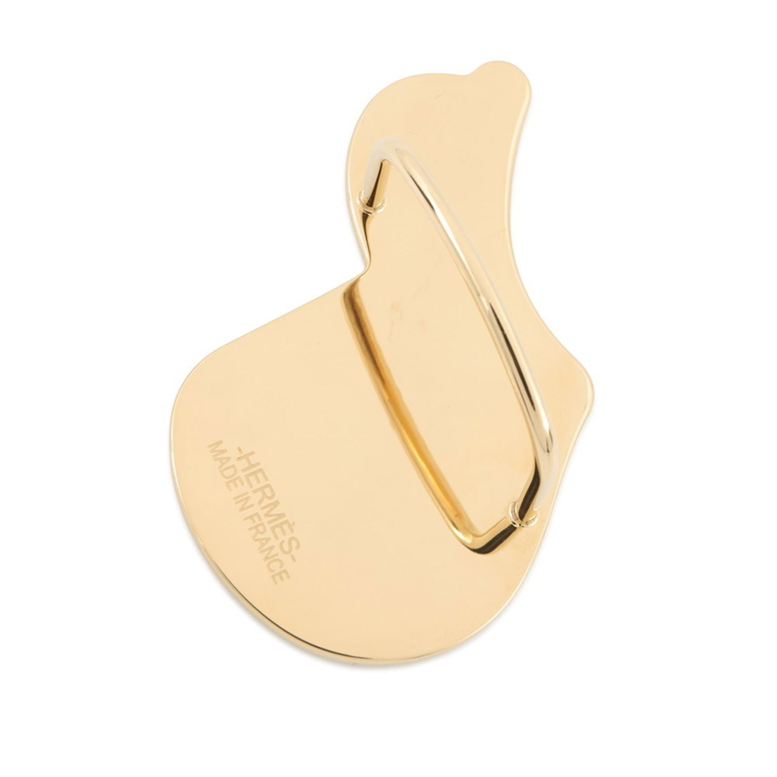 Metal Hermes Scarf Ring - 3