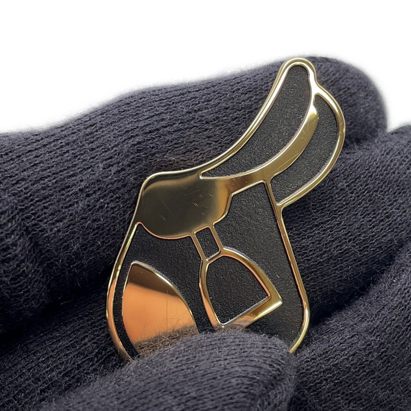 Metal Hermes Scarf Ring - 5