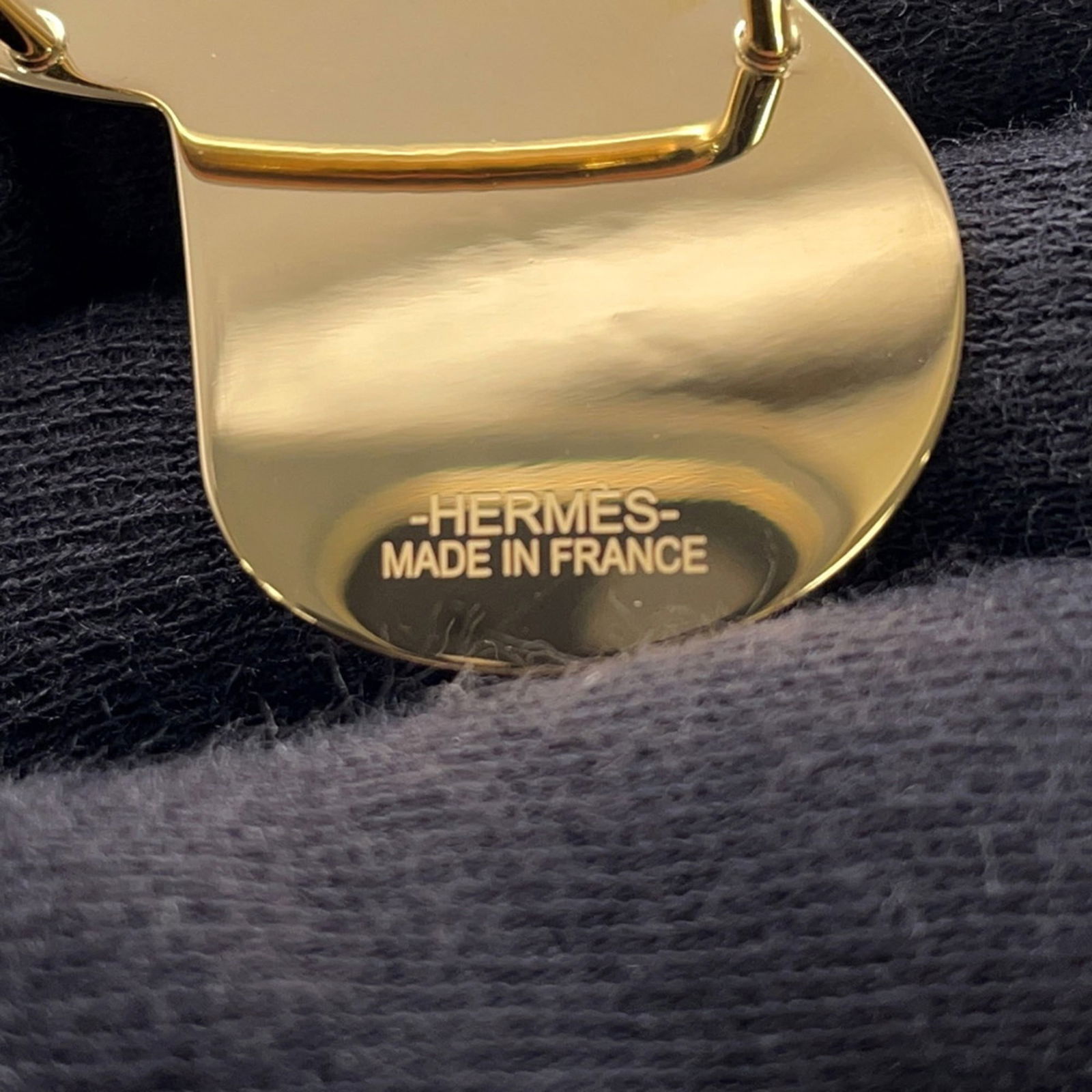 Metal Hermes Scarf Ring - 8