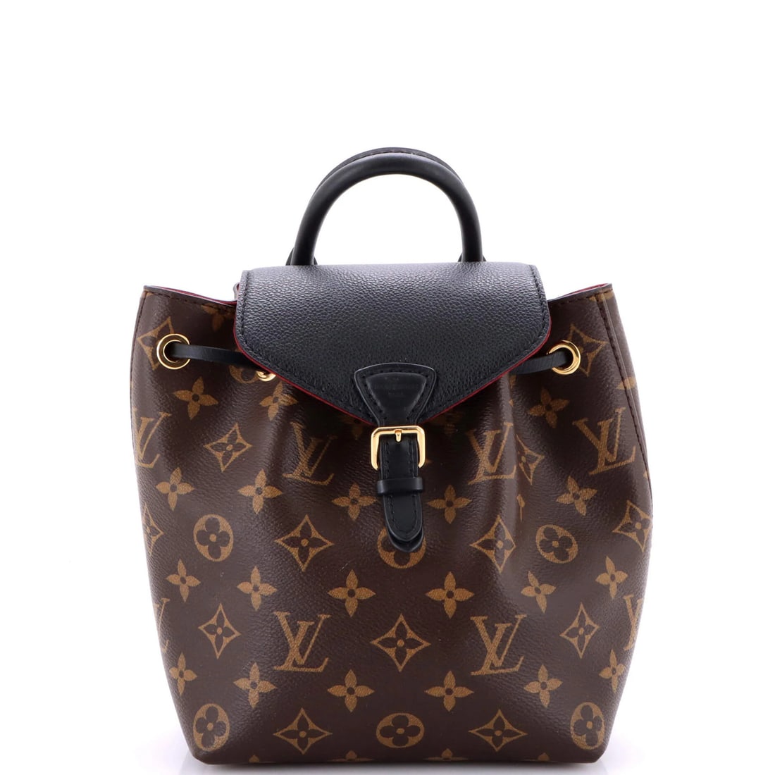 BB Louis Vuitton Montsouris NM Backpack Monogram Canvas with Leather (1 of 6)