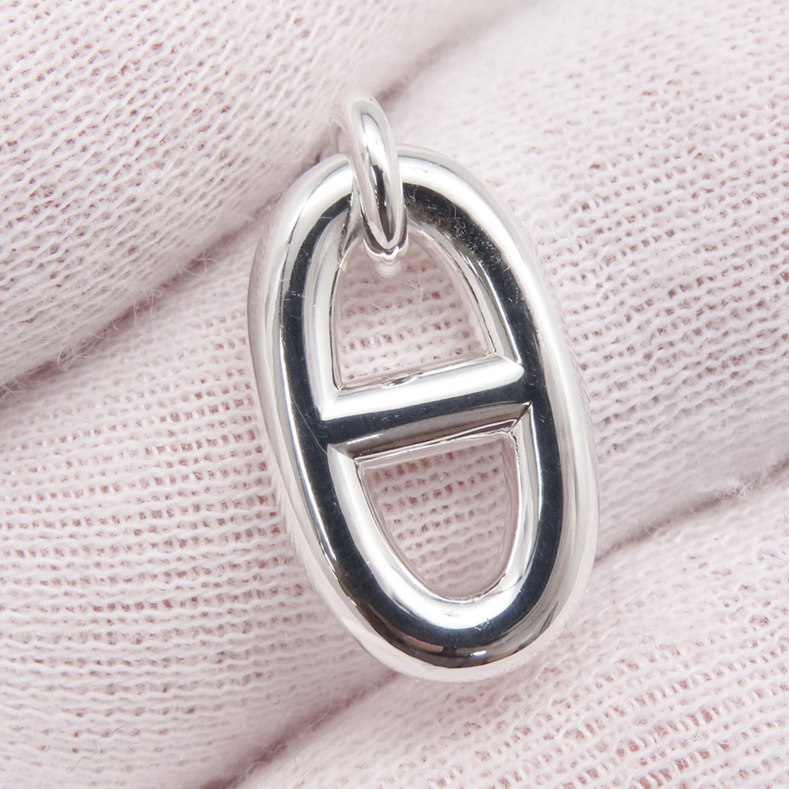 925 Hermes Stud Earrings Silver - 5