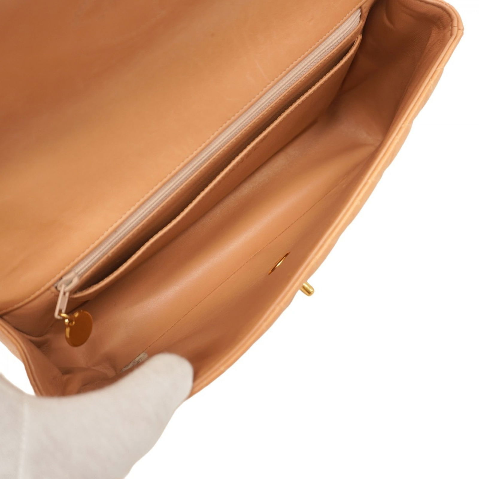 Leather Chanel Handbag - 4