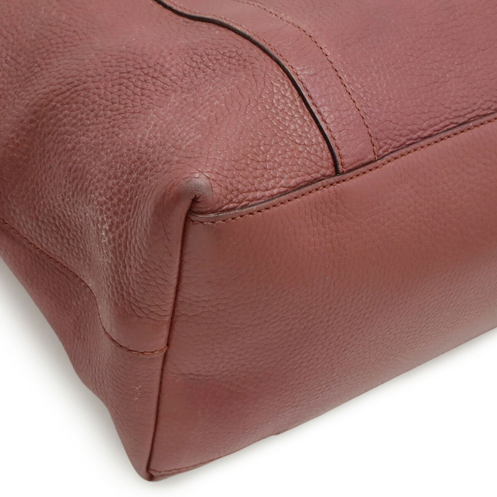 Leather Gucci Handbag - 4