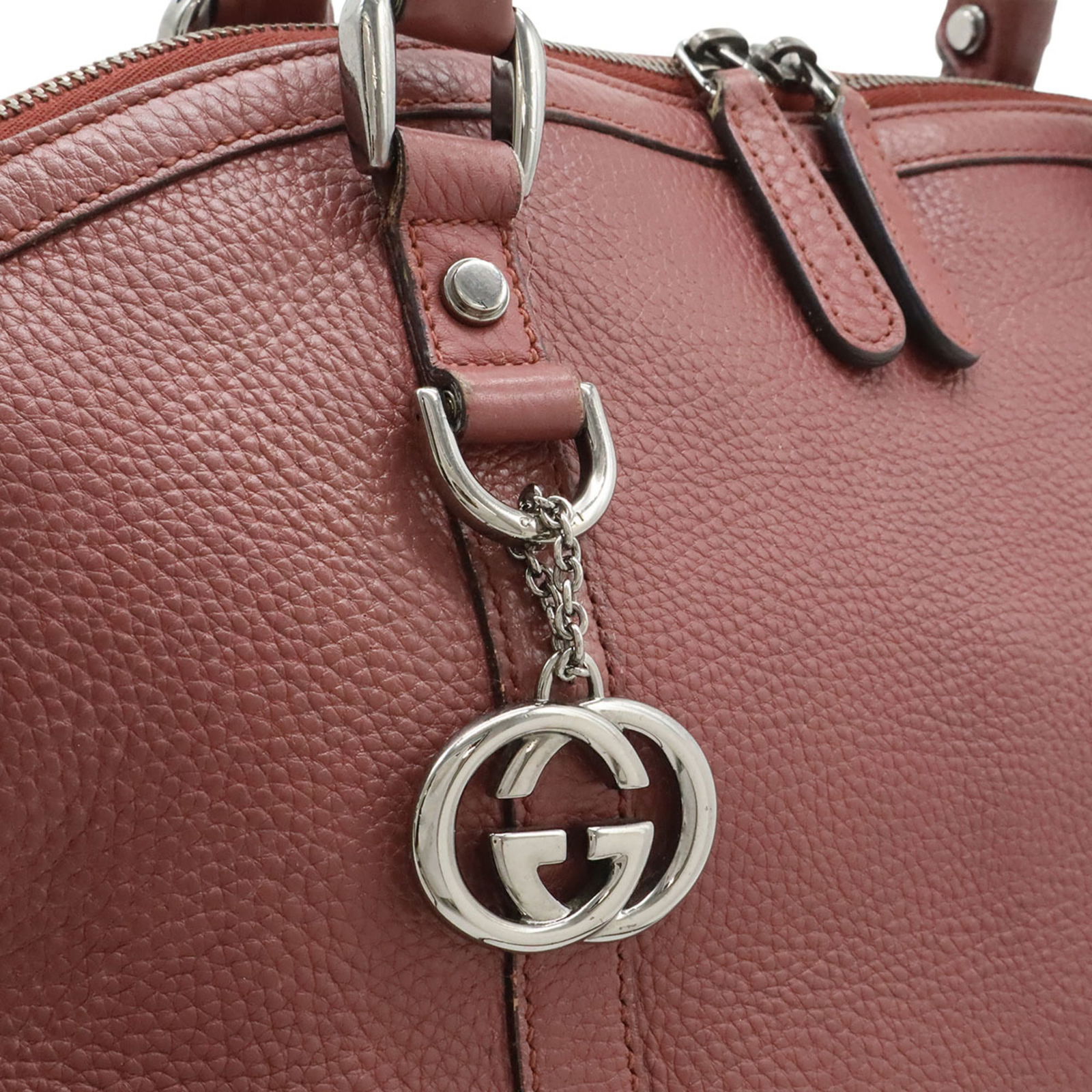 Leather Gucci Handbag - 9