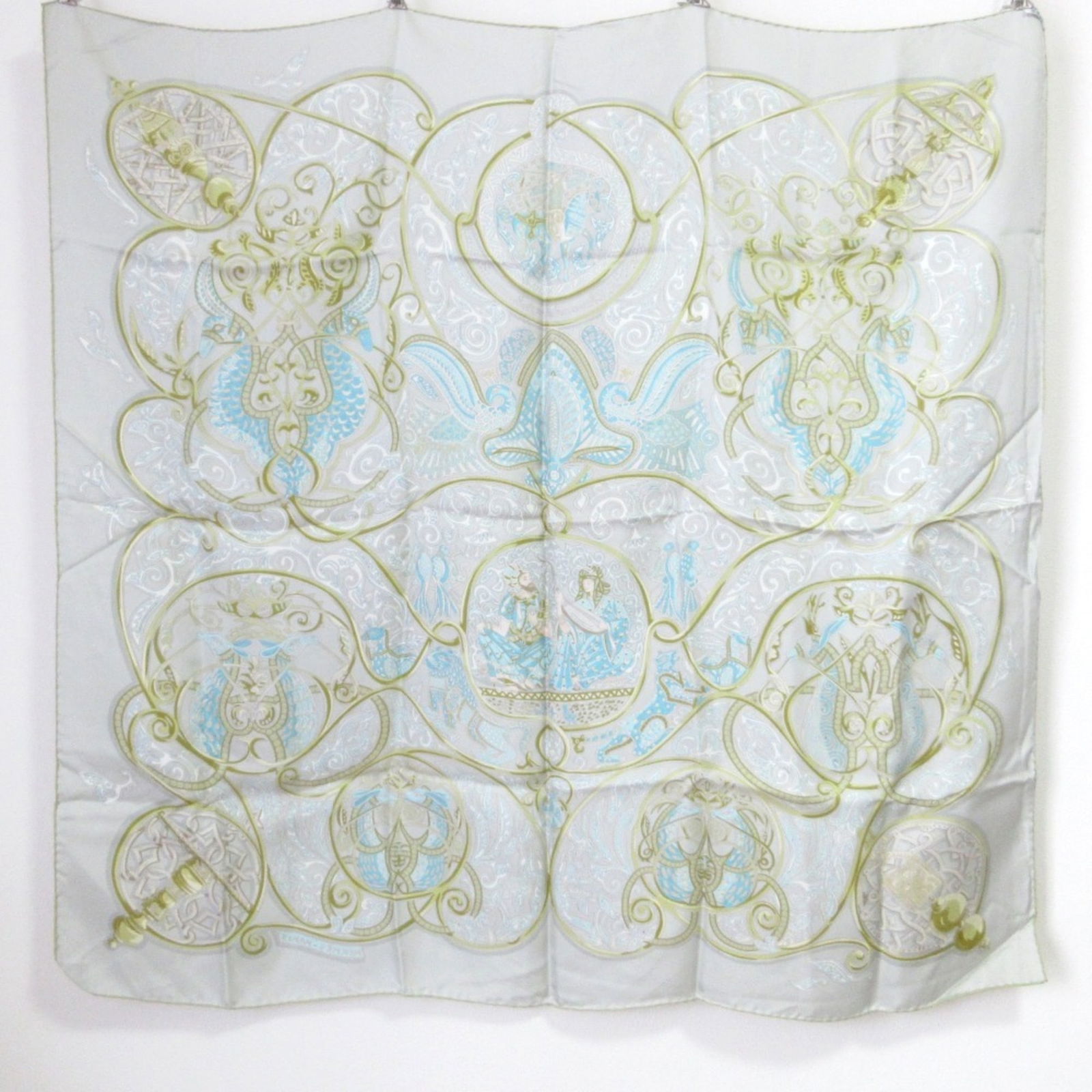 Silk Hermes Scarf - 3