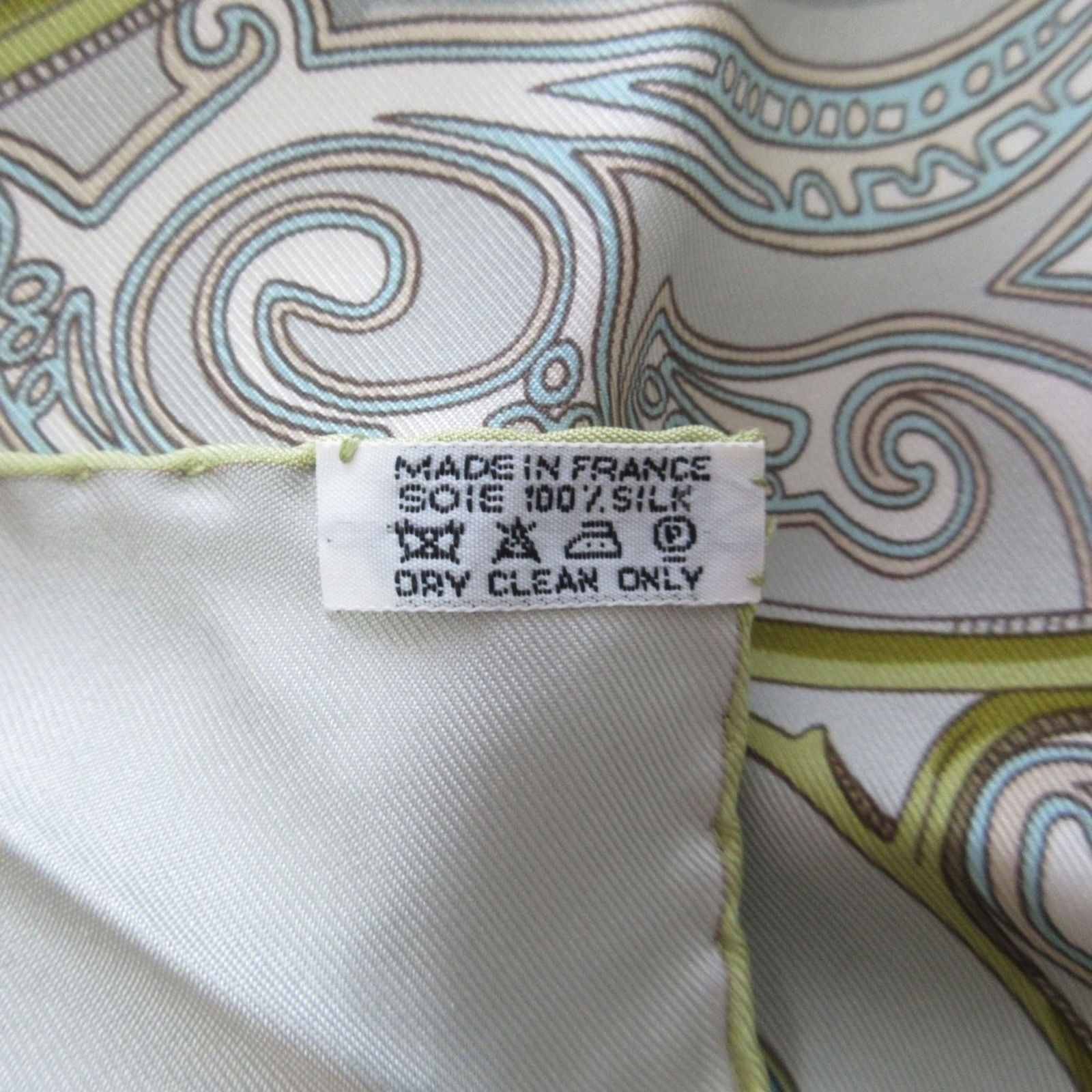 Silk Hermes Scarf - 8