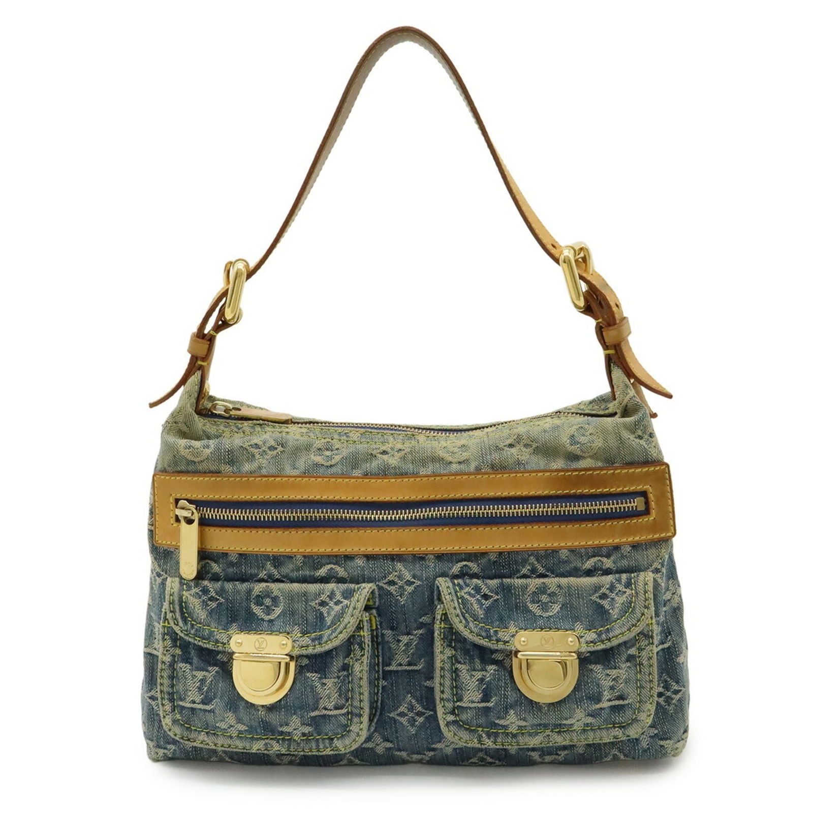 Denim Louis Vuitton Shoulder Bag Monogram: Denim Louis Vuitton Shoulder Bag Monogram This listing features Denim Louis Vuitton Shoulder Bag Monogram. Item specifics are provided below. Item Specifics: Brand: Louis Vuitton Type: Shoulder Bag
