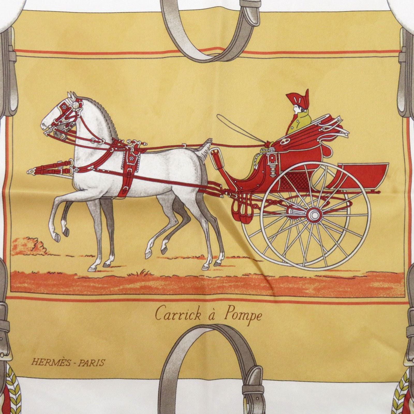 Silk Hermes Scarf - 5