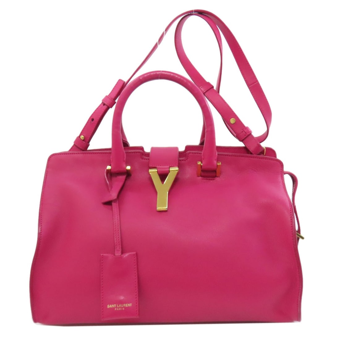 Leather SAINT LAURENT Petit Cabas 2WAY Handbag: Leather SAINT LAURENT Petit Cabas 2WAY Handbag This listing features Leather SAINT LAURENT Petit Cabas 2WAY Handbag. Item specifics are provided below. Item Specifics: Brand: SAINT LAURENT Style: Hand