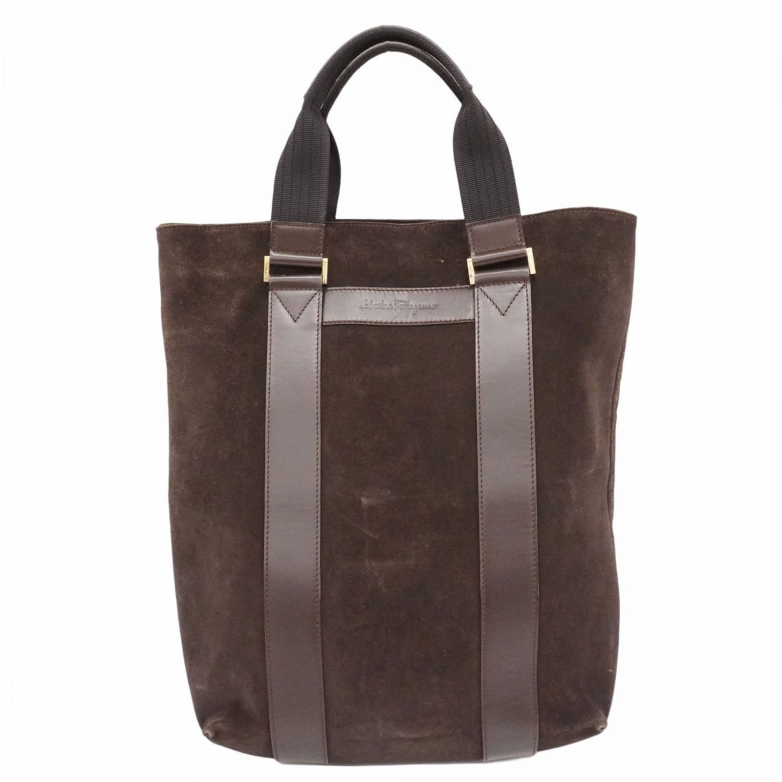 Leather - Salvatore Ferragamo Tote Bag Suede: Leather - Salvatore Ferragamo Tote Bag Suede This listing features Leather - Salvatore Ferragamo Tote Bag Suede. Item specifics are provided below. Item Specifics: Brand: Salvatore Ferragamo Type: Tot