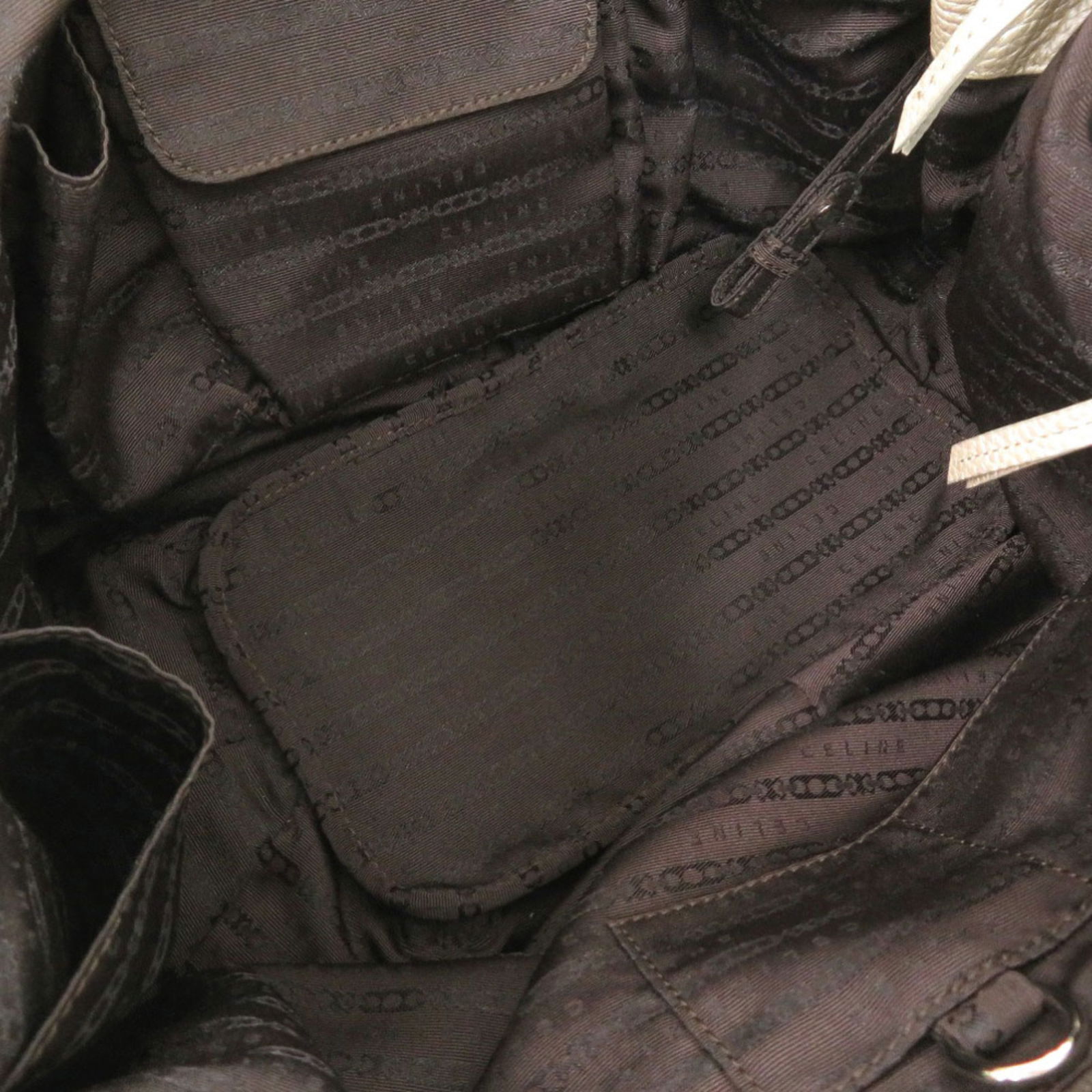 Leather Celine Handbag - 5