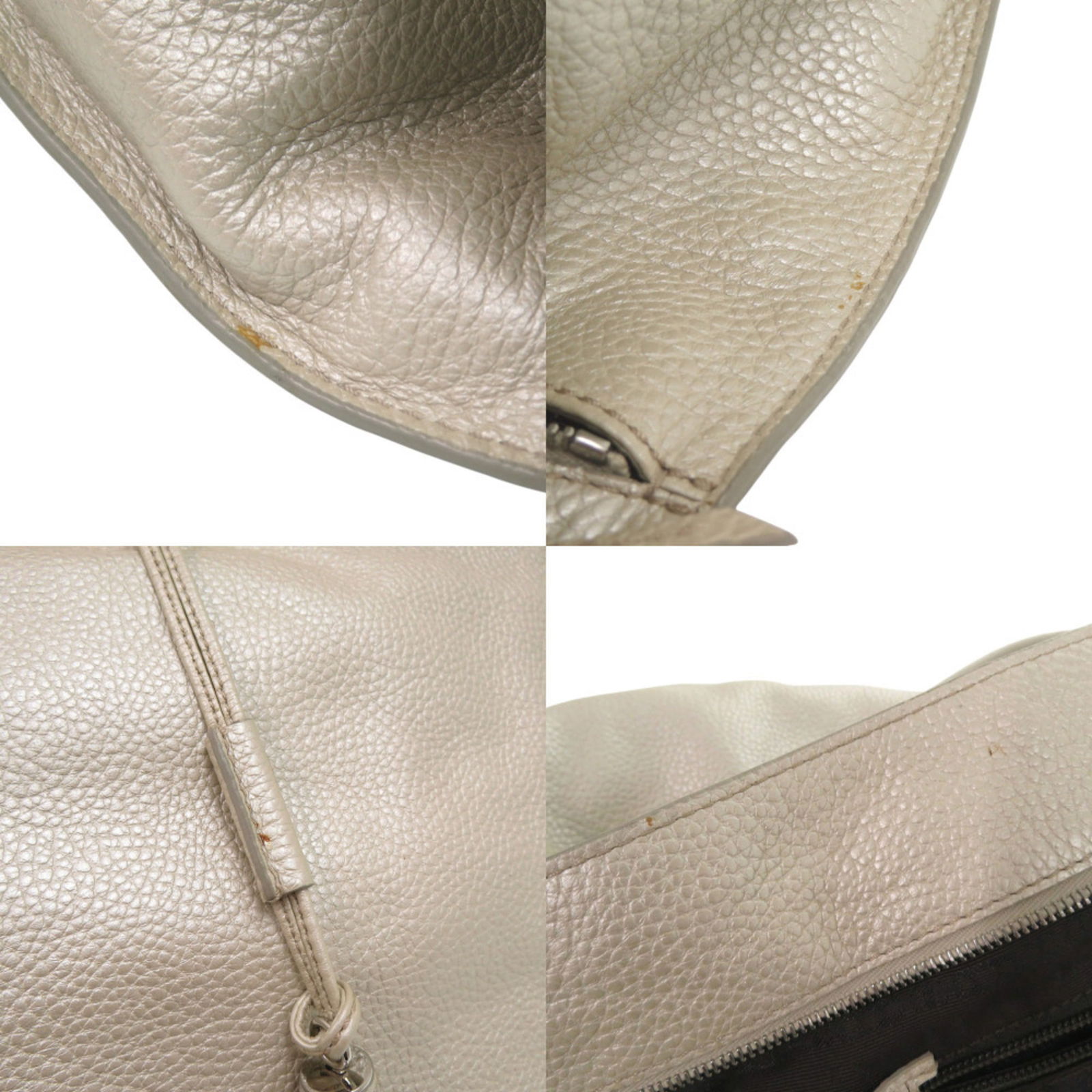 Leather Celine Handbag - 8