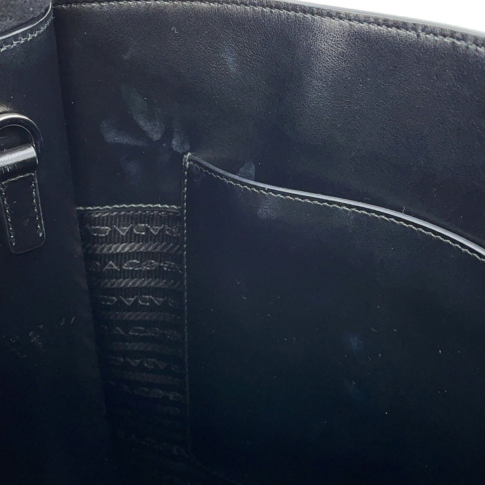 Leather Prada Tote Bag - 13