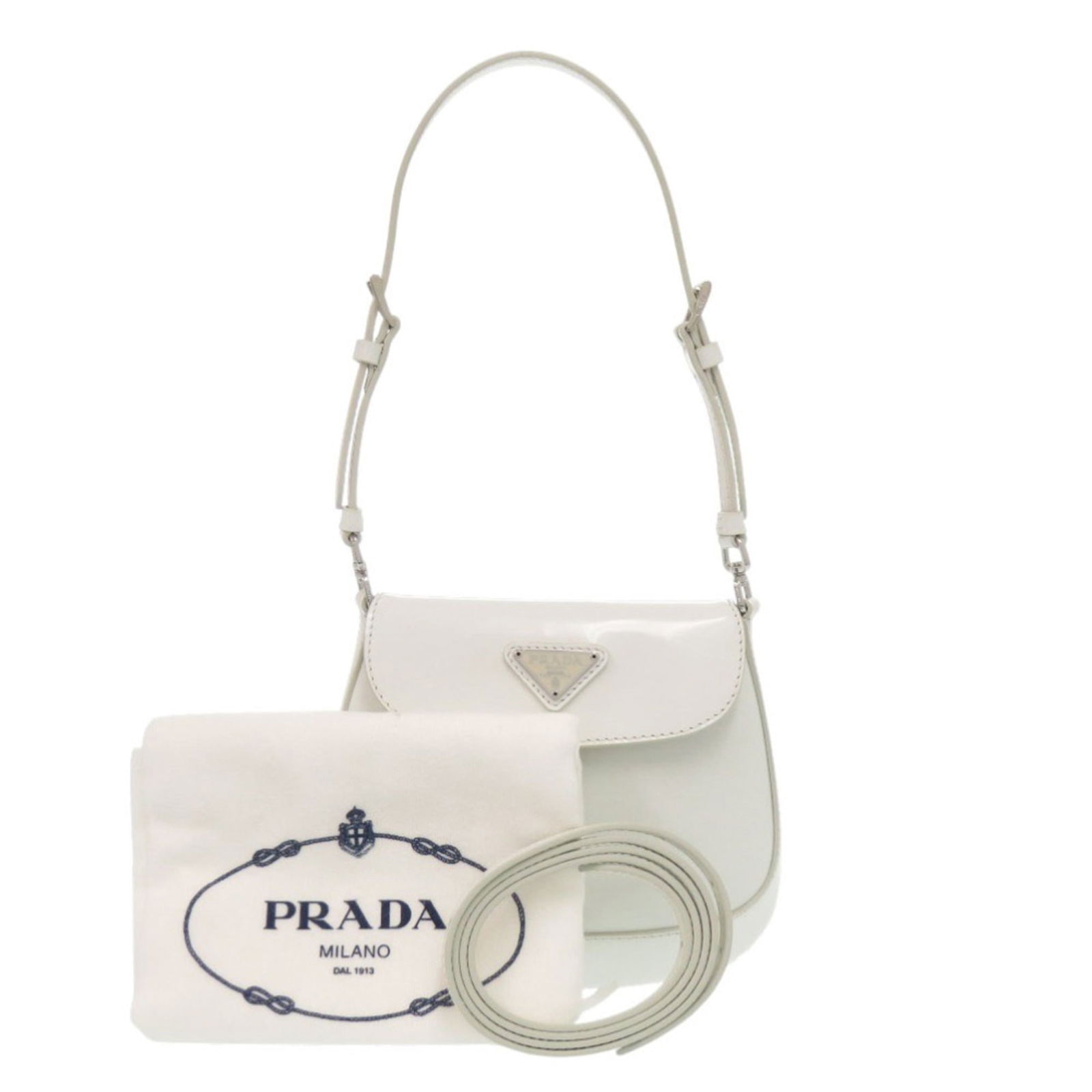 Leather Prada Shoulder Bag - 2
