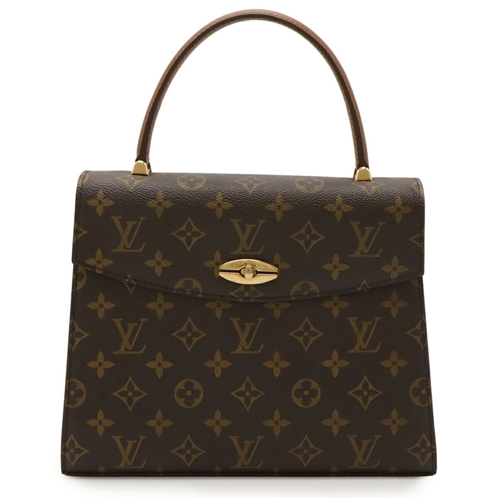 Monogram Louis Vuitton Handbag: Monogram Louis Vuitton Handbag This listing features Monogram Louis Vuitton Handbag. Item specifics are provided below. Item Specifics: Brand: Louis Vuitton Type: Handbag Material: Monogram Color: Bro
