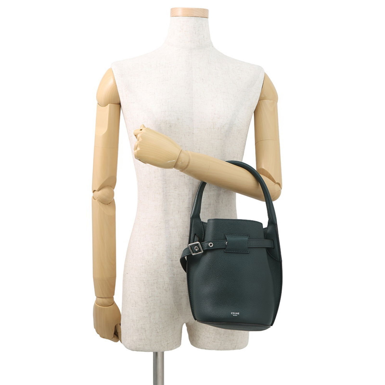 Leather Celine Handbag - 4