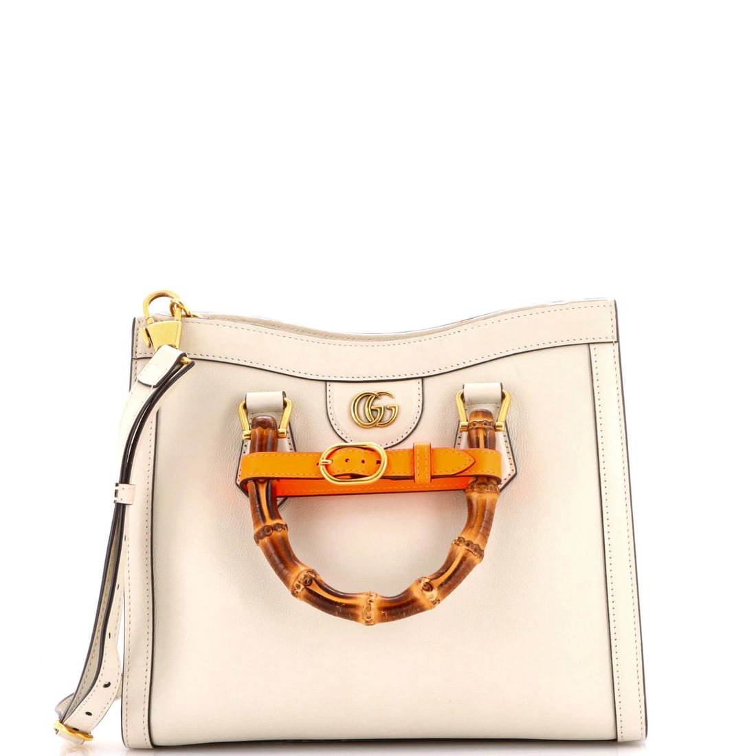 Small Gucci Diana NM Bamboo Handle Tote Leather: Small Gucci Diana NM Bamboo Handle Tote Leather This listing features Small Gucci Diana NM Bamboo Handle Tote Leather. Item specifics are provided below. Item Specifics: Brand: Gucci Exterior