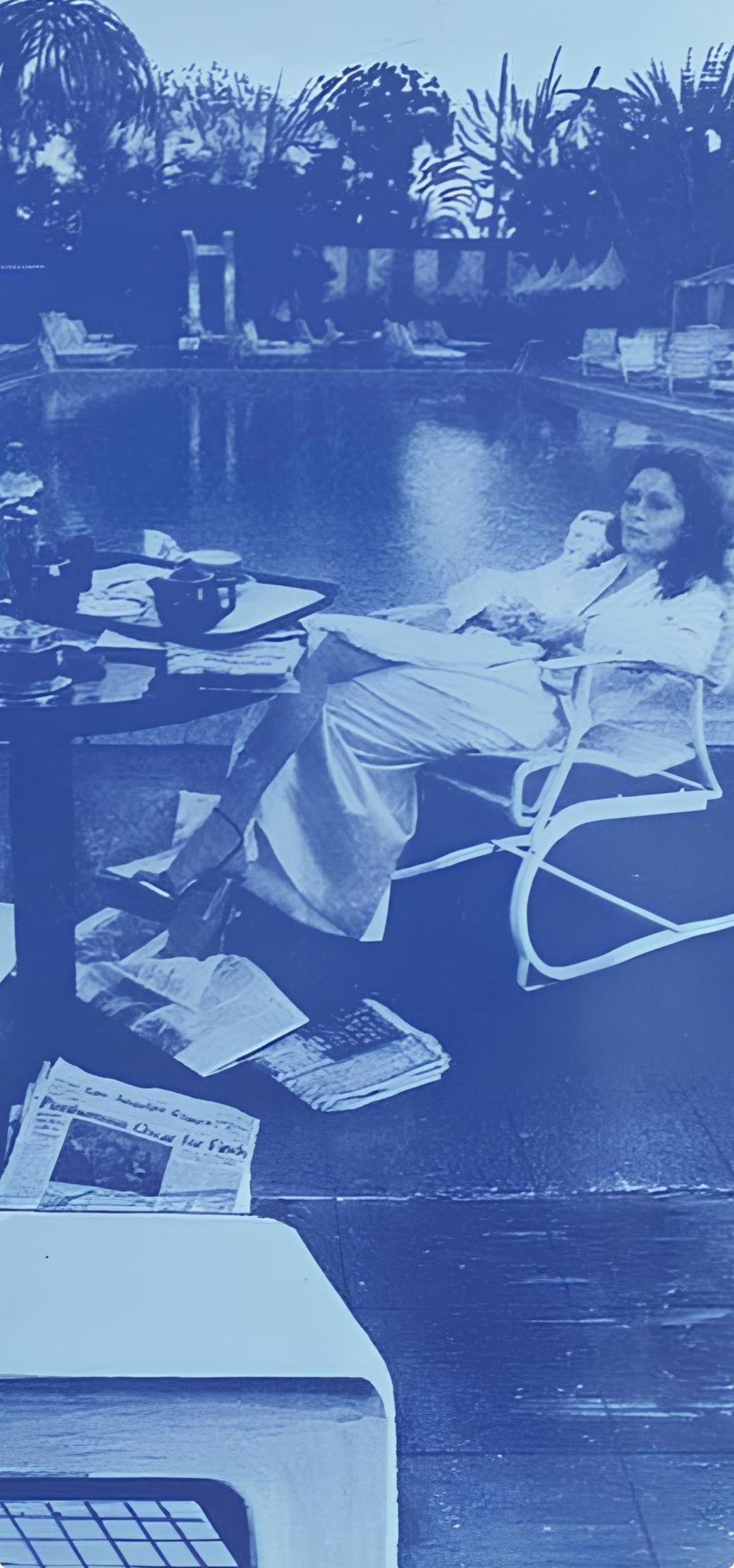 Lithograph - Jacques Monory - Composition - Derrire le miroir - 4