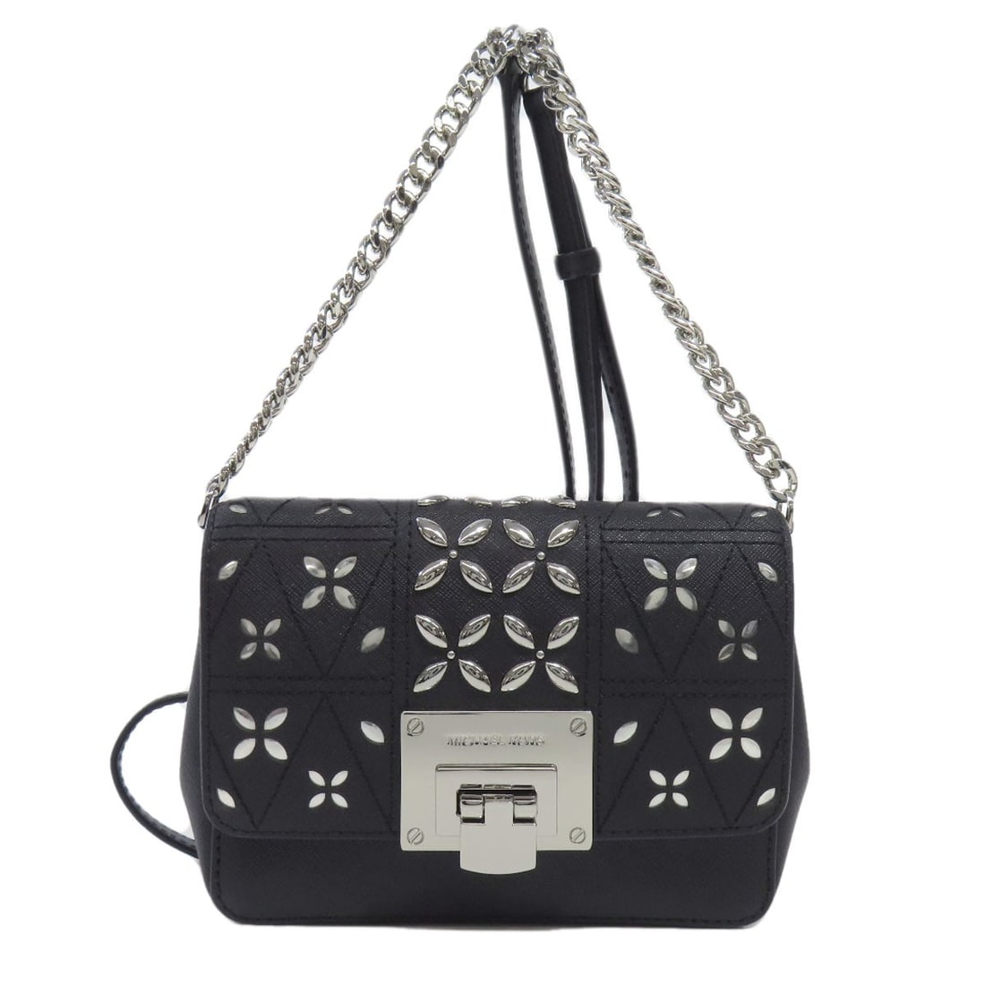 PVC MICHAEL KORS logo Shoulder Bag: PVC MICHAEL KORS logo Shoulder Bag This listing features PVC MICHAEL KORS logo Shoulder Bag. Item specifics are provided below. Item Specifics: Brand: MICHAEL MICHAEL KORS Style: Shoulder Bag Exterior