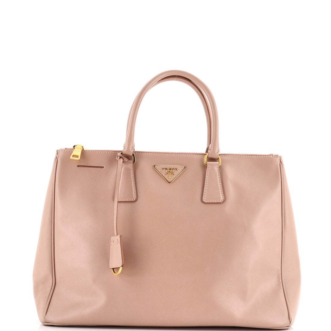Medium Prada Double Zip Lux Tote Saffiano Leather (1 of 7)