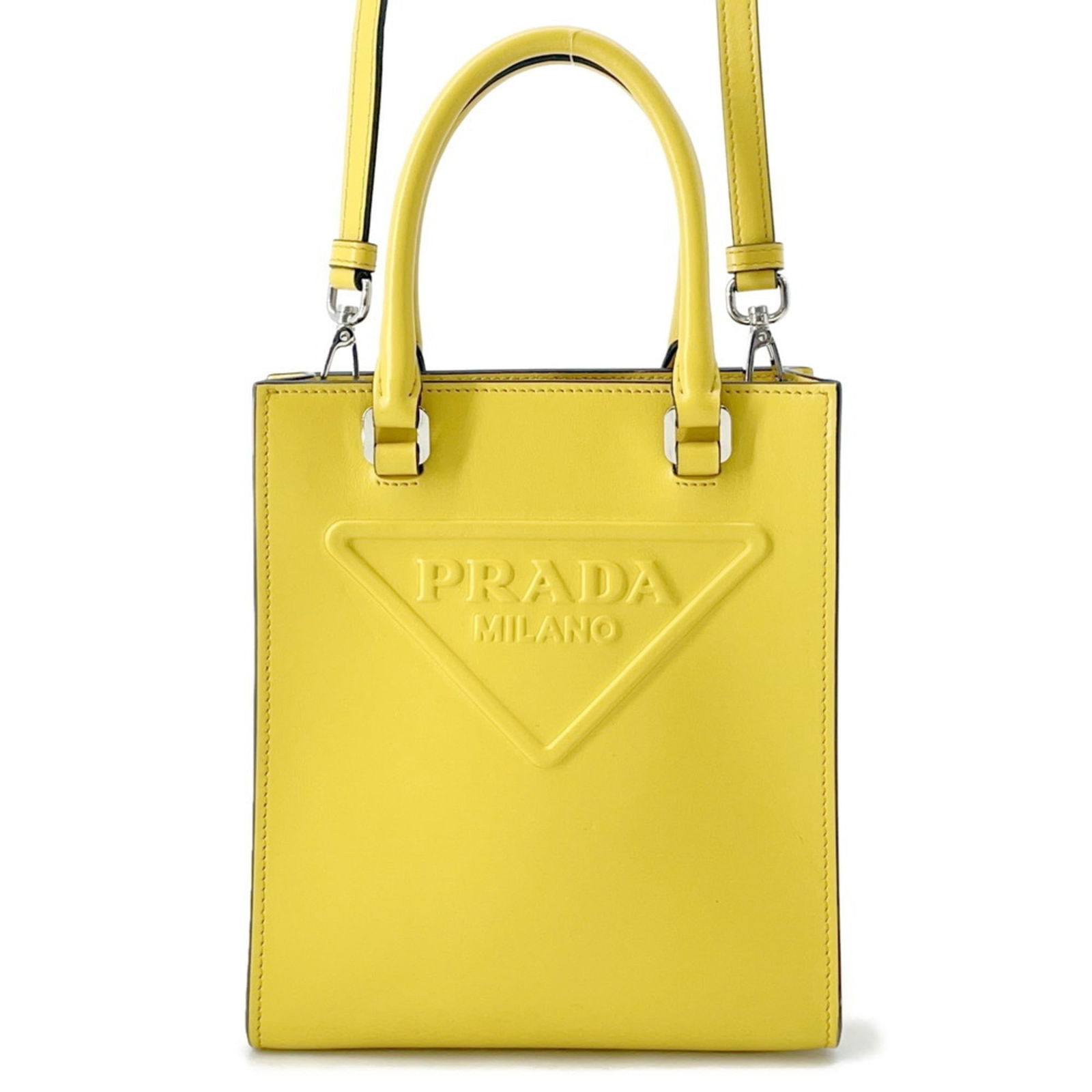 Leather Prada Handbag