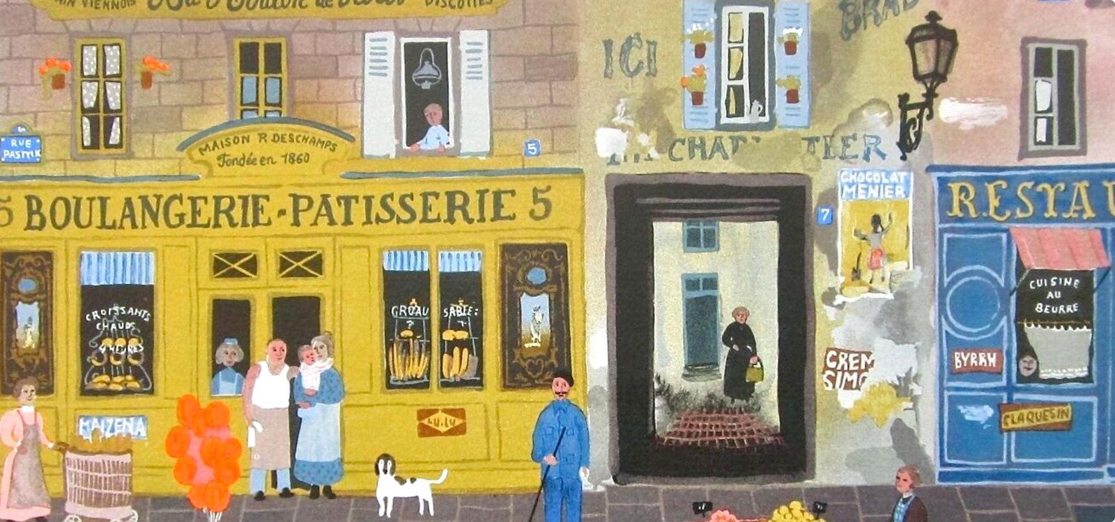 Lithograph - Michel Delacroix - Au Moulin de Paris - 4