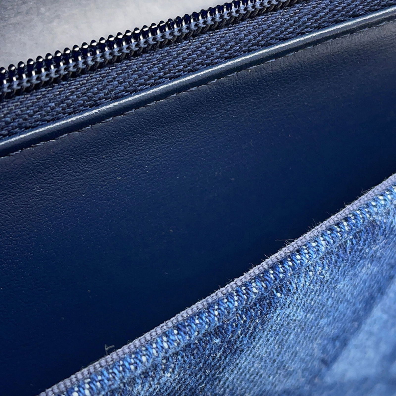 Leather - Chanel Chain/ Shoulder Wallet Denim - 10