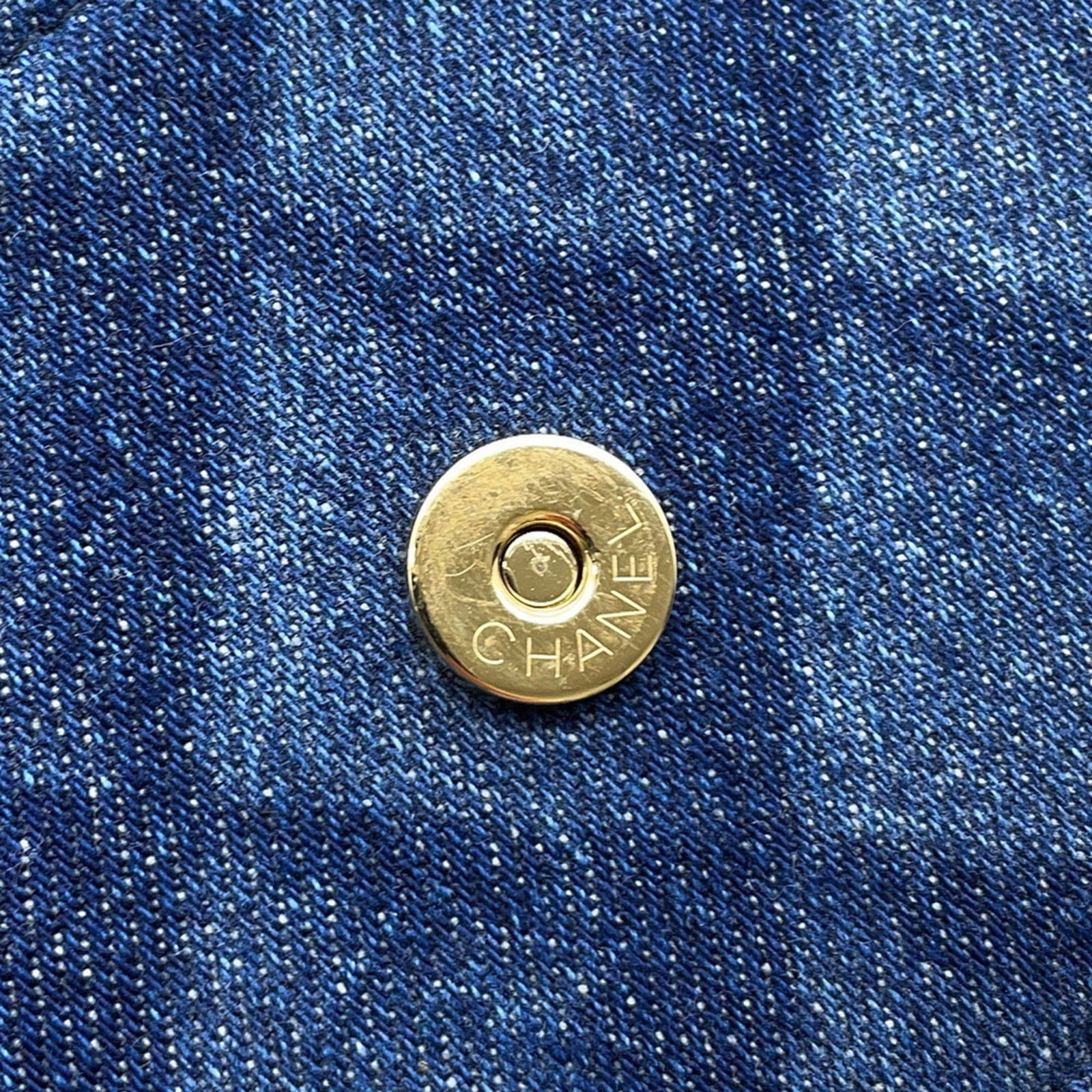 Leather - Chanel Chain/ Shoulder Wallet Denim - 11