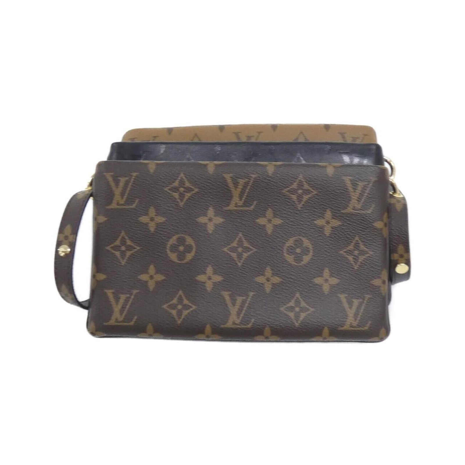 Leather - Louis Vuitton Pochette - Shoulder Bag Coated Canvas (1 of 5)