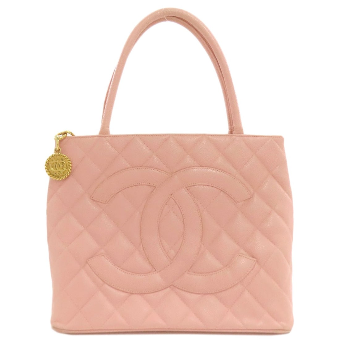 Skin CHANEL Medallion GoldHardware Tote Bag Grained Calfskin (1 of 20)