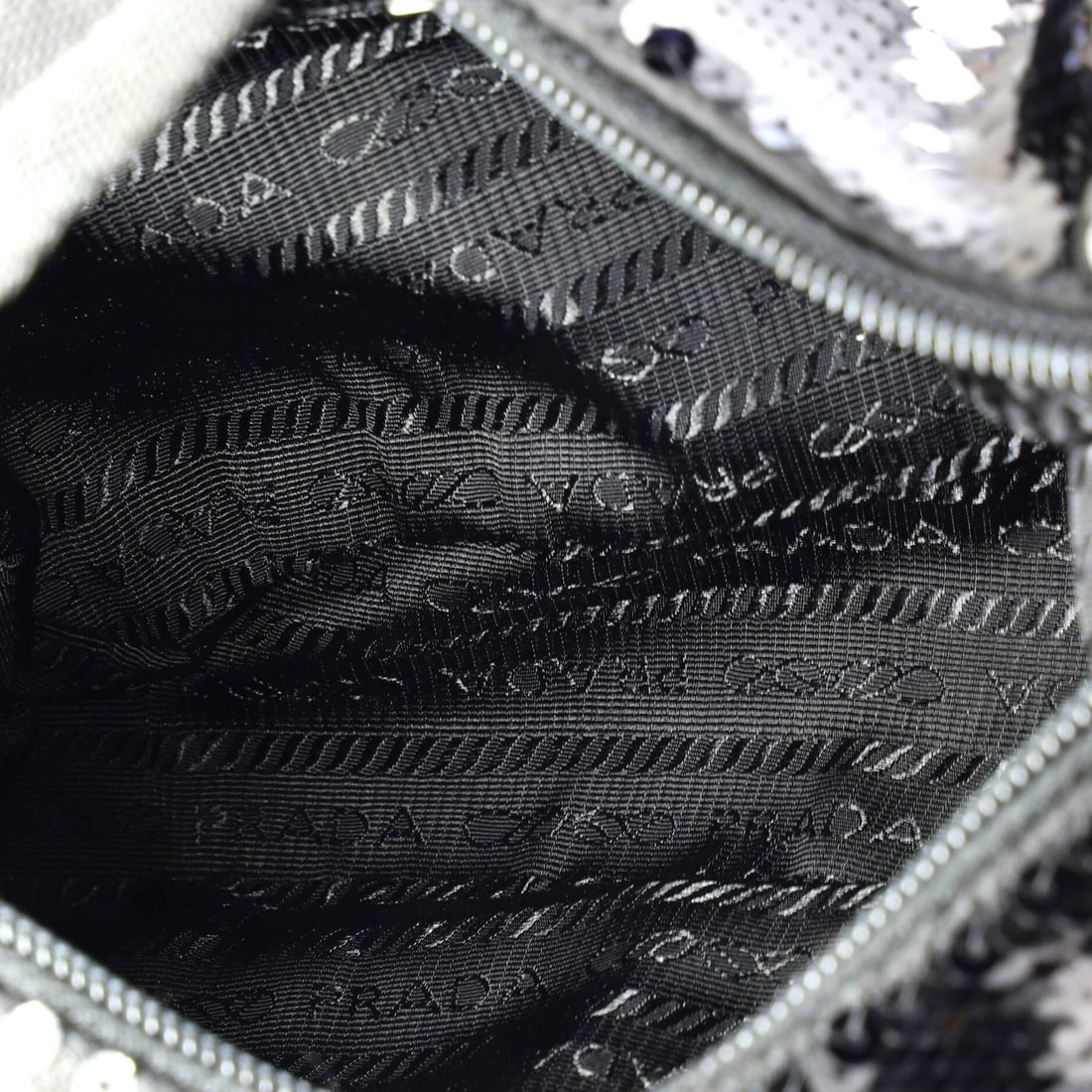 Mini Prada Re-Edition 2000 Hobo Sequins - 5