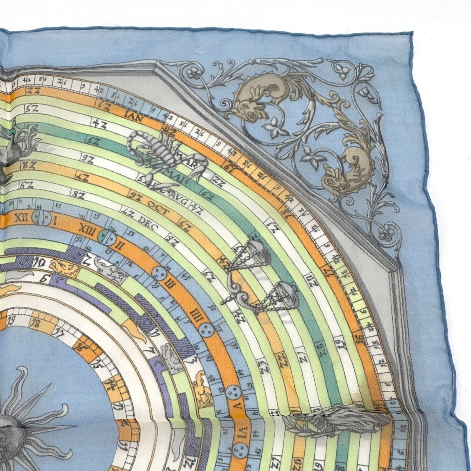 Silk Hermes Scarf - 3