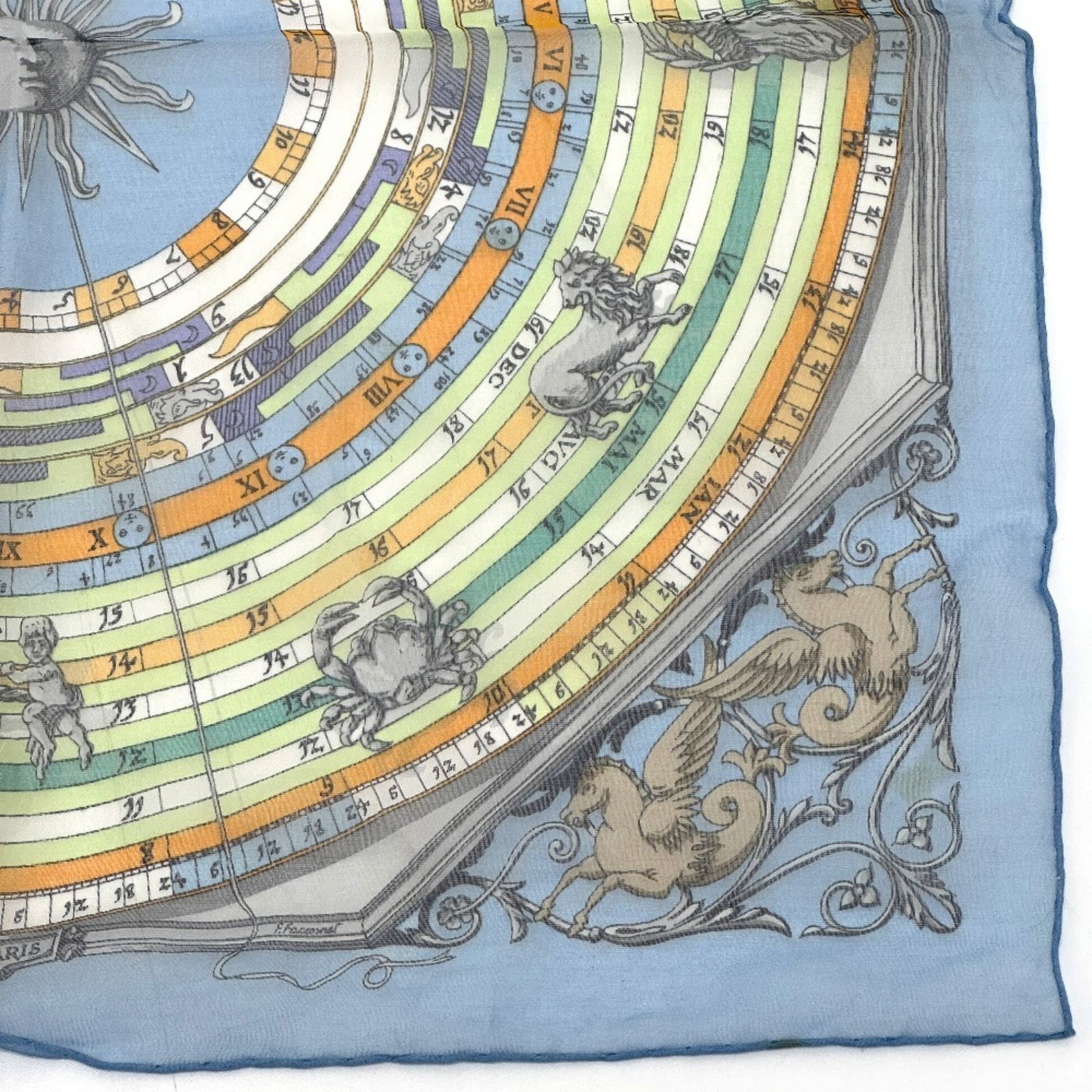 Silk Hermes Scarf - 5