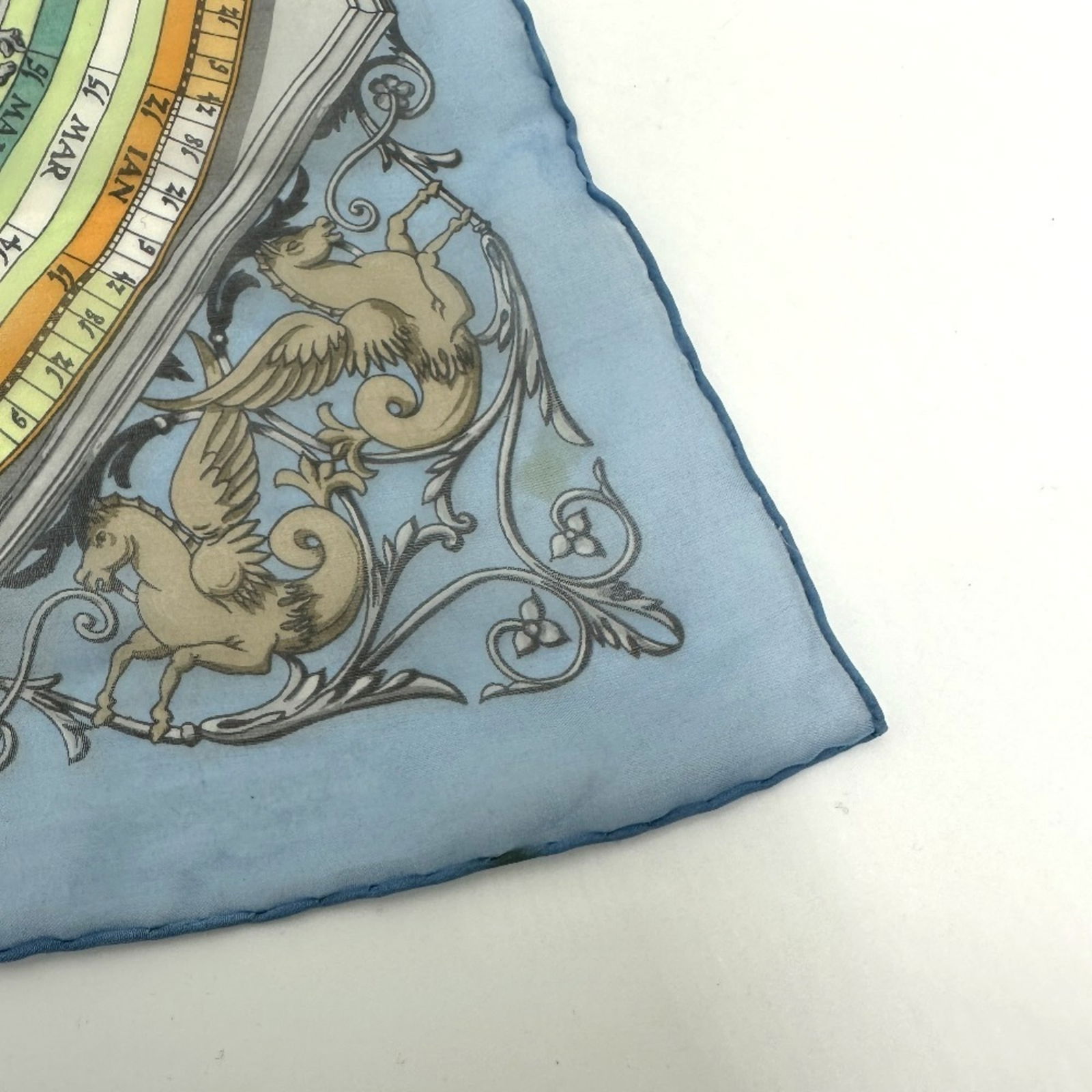 Silk Hermes Scarf - 7