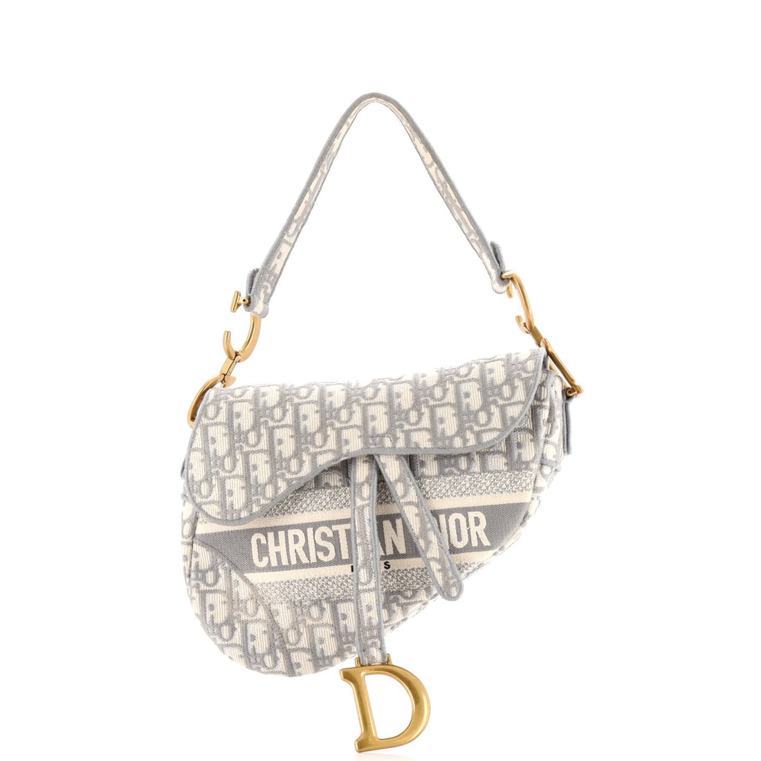 Medium Christian Dior Saddle Handbag Logo Embroidered Oblique Canvas: Medium Christian Dior Saddle Handbag Logo Embroidered Oblique Canvas This listing features Medium Christian Dior Saddle Handbag Logo Embroidered Oblique Canvas. Item specifics are provided below. 