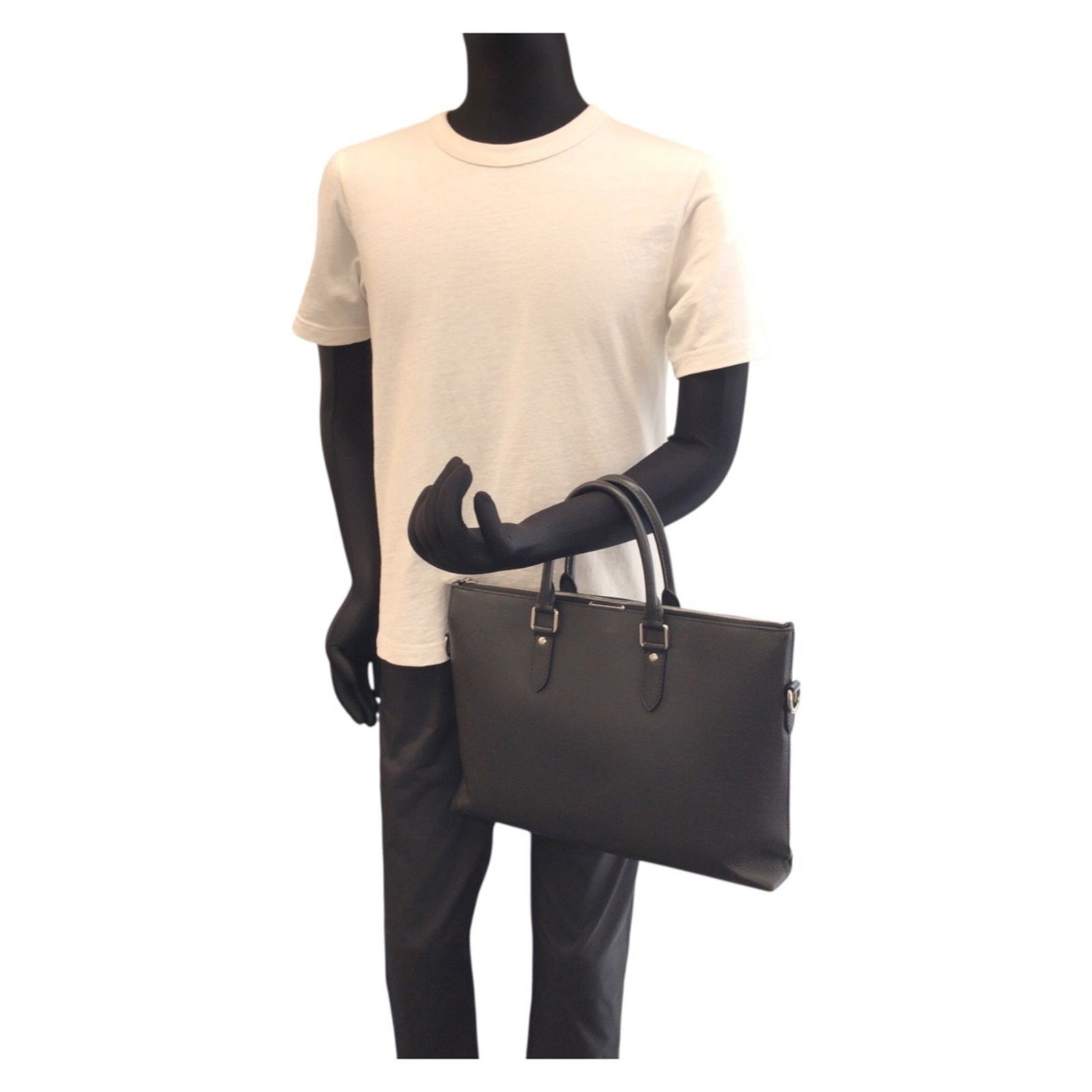 Leather Louis Vuitton Briefcase - 7