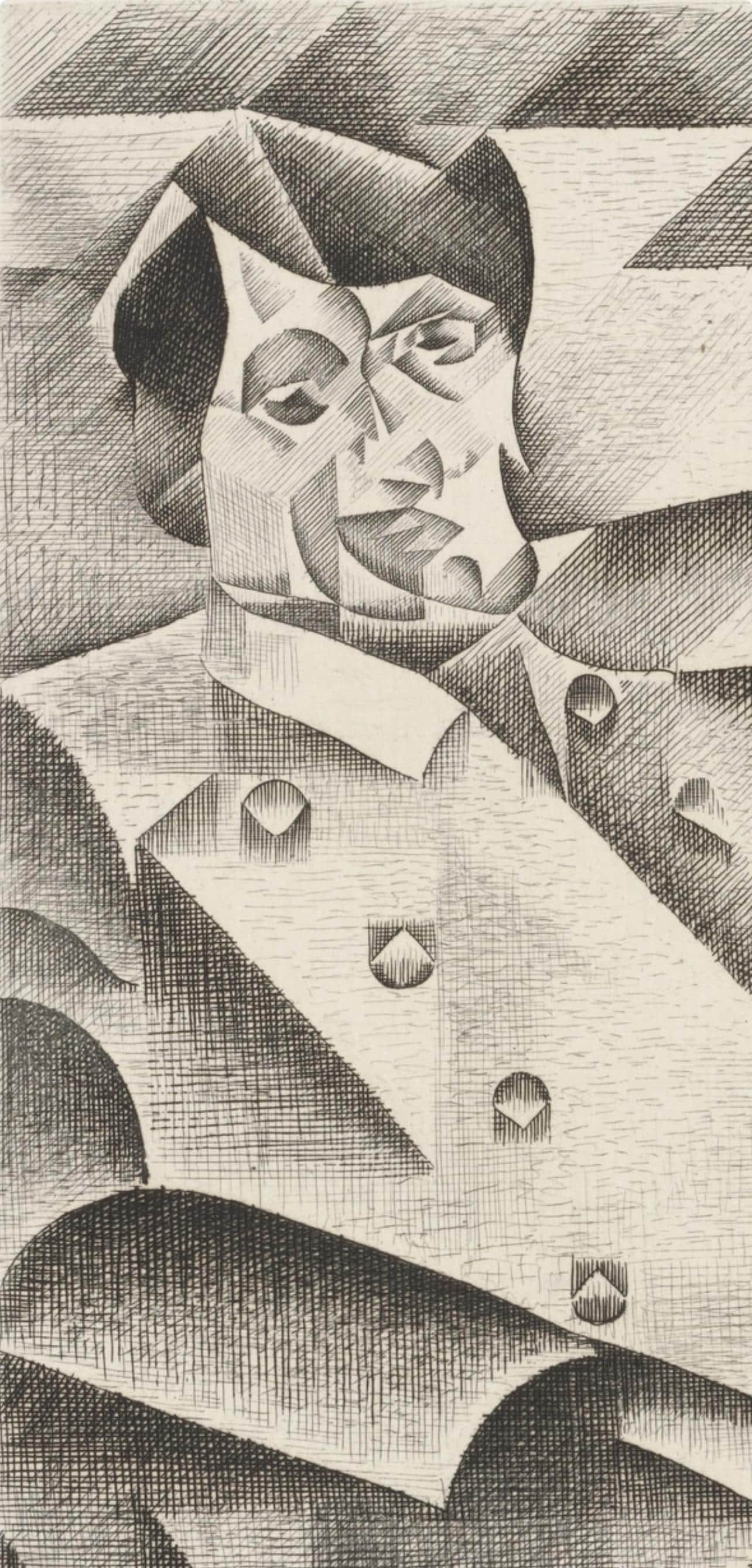 Etching - Juan Gris - Composition - Du cubisme - 2