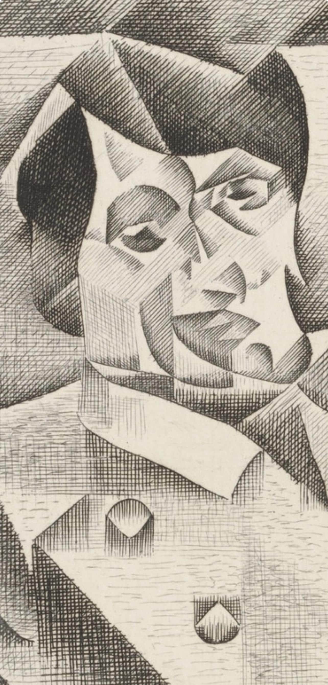 Etching - Juan Gris - Composition - Du cubisme - 4