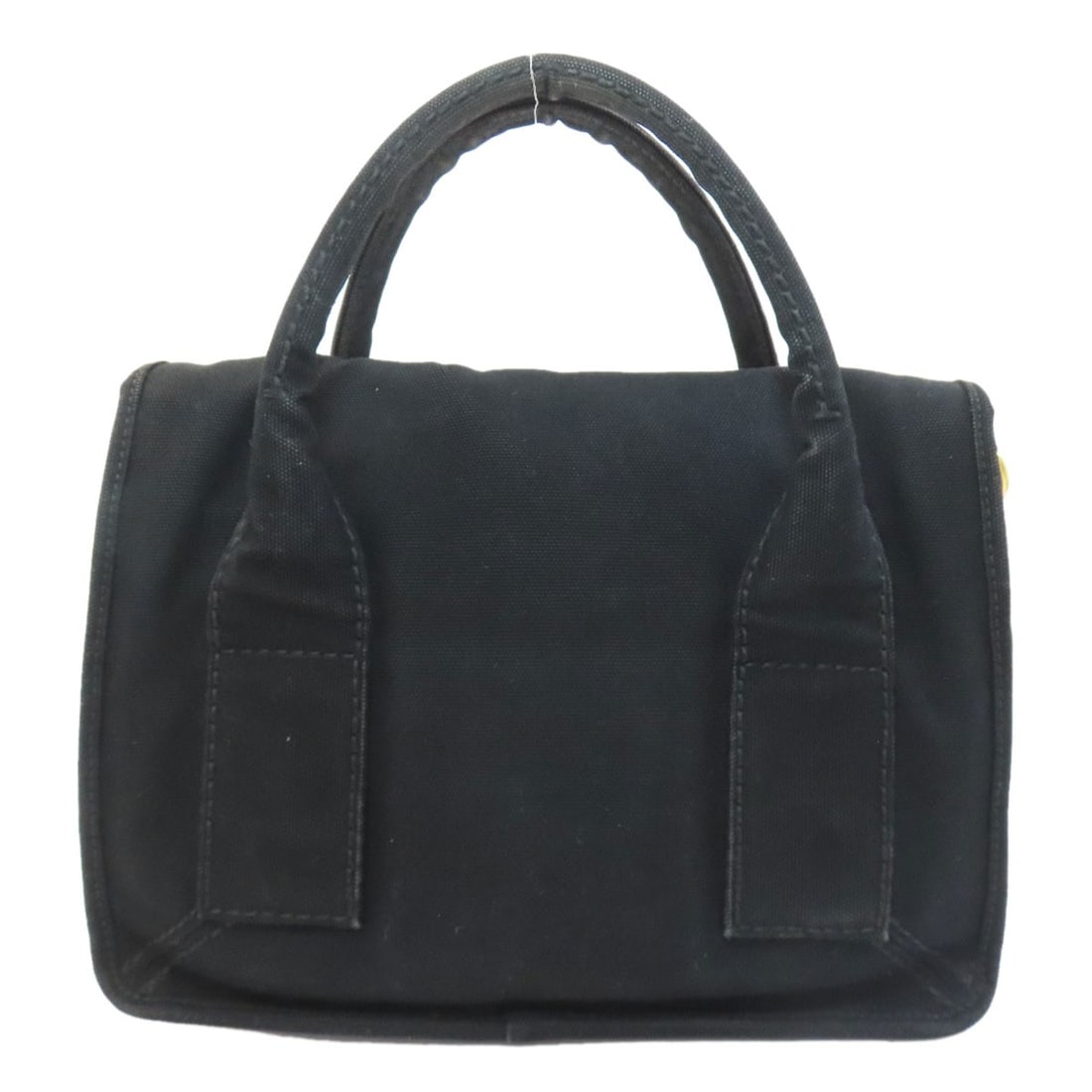 Canvas PRADA logo Handbag - 2