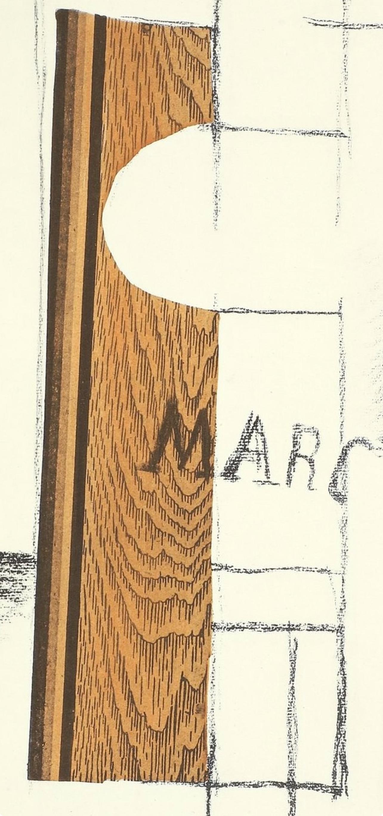 Lithograph - Georges Braque - La Bouteille de Marc - XXe sicle - 2