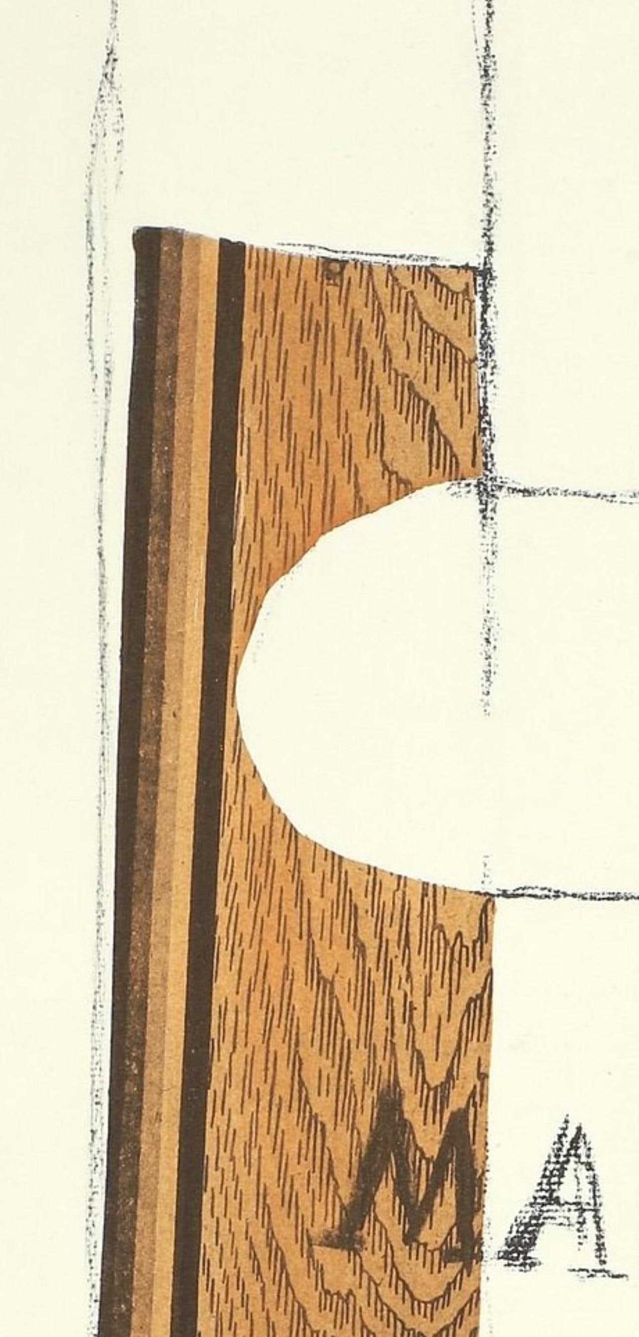 Lithograph - Georges Braque - La Bouteille de Marc - XXe sicle - 4