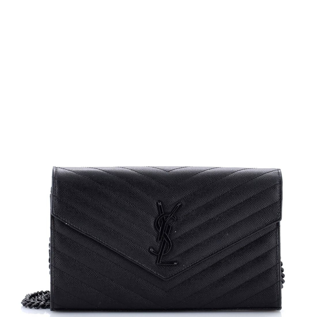 Medium Saint Laurent Classic Monogram Wallet on Chain Matelasse Chevron Leather: Medium Saint Laurent Classic Monogram Wallet on Chain Matelasse Chevron Leather This listing features Medium Saint Laurent Classic Monogram Wallet on Chain Matelasse Chevron Leather. Item specifics