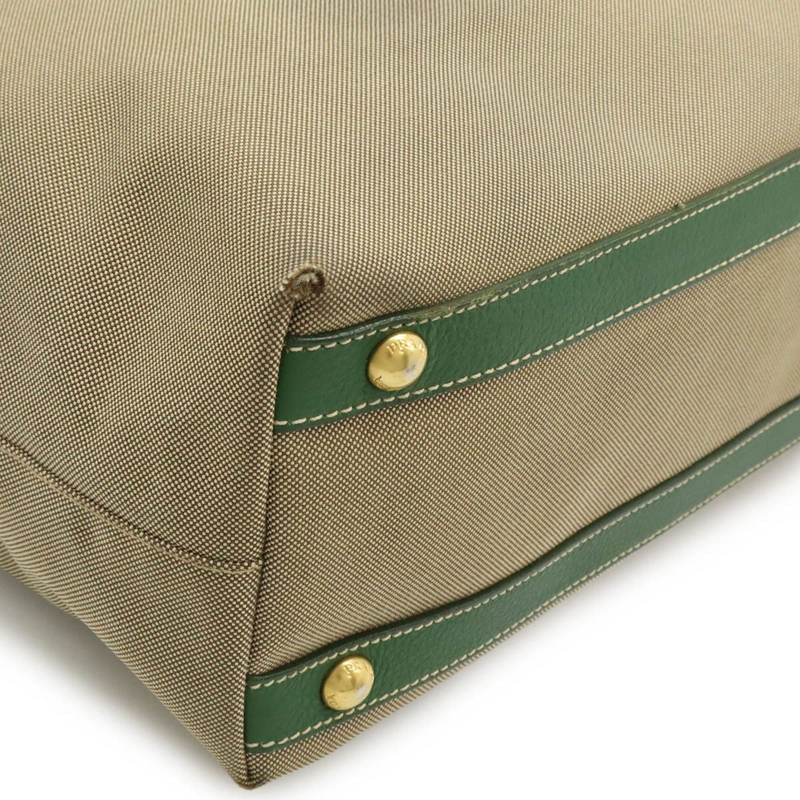 Canvas Prada Tote Bag - 4