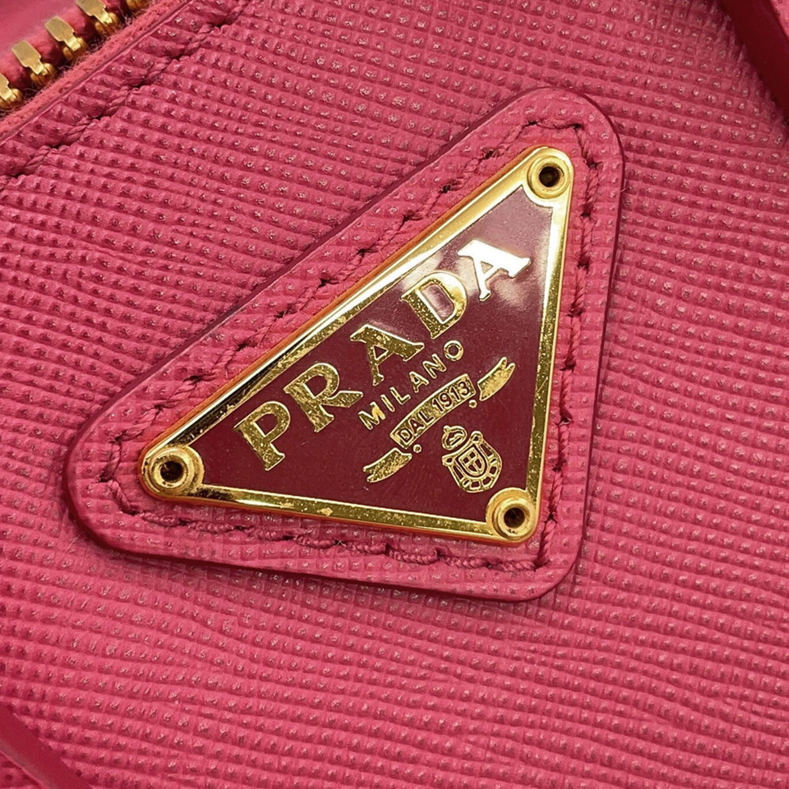 Leather Prada Handbag - 11